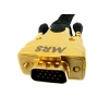 Kabel VGA 10m MRS-178 RGBHV złocony z filtrem