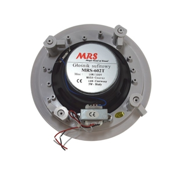 Głośnik sufitowy  MRS-602T dwudrożny 5/10W