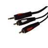 Kabel Jack3,5st-2RCA campari 1,0m