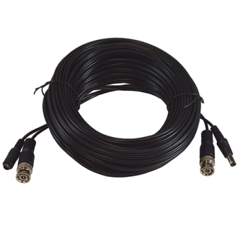 Kabel BNC(wtyk-wtyk)+DC 2,1/5,5(wtyk-gniazdo) 20m