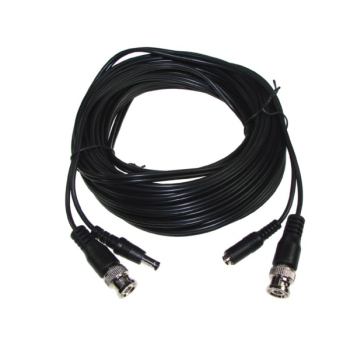 Kabel BNC(wtyk-wtyk)+DC 2,1/5,5(wtyk-gniazdo) 10m