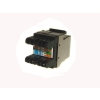 Gniazdo keystone RJ45 kat.6 ekranowane krone