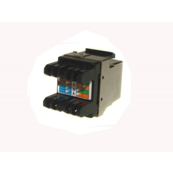 Gniazdo keystone RJ45 kat.6 ekranowane krone
