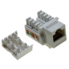 Gniazdo keystone RJ45 kat.6  nieekranowane Krone