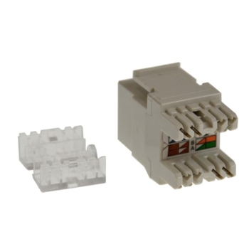 Gniazdo keystone RJ45 kat.5e nieekranowane Krone