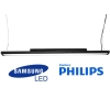 Oprawa led wisząca Achestan  40W DW czarna 1196*10