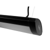 Oprawa led wisząca Achestan  40W DW czarna 1196*10