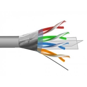 Przewód FTP6 drut Cu MAXCABLE