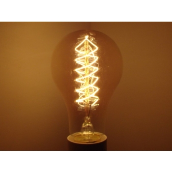 Żarówka węglowa  A21 40W E27  round