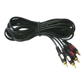 Kabel 2*RCA HQ łezka  3,0m