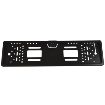 Kamera cofania w ramce rejestracji z LED