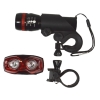 Lampa rowerowa LED zestaw przód + tył