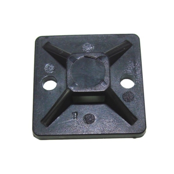 Uchwyt opaski plastik 20mm*20mm czarny