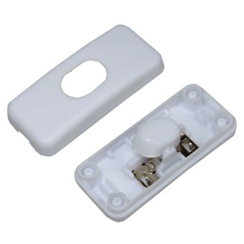 Przełącznik przelotowy biały 3A/250V
