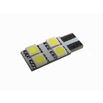 Żarówka T10/W5W 10mm  4*5050 12V CW