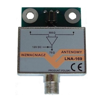 Wzmacniacz antenowy DVB-T LNA-169 +24dB