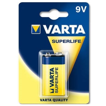 Bateria 9V VARTA SUPERLIFE