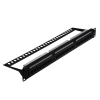 Patch panel 24-port UTP6A 1U 19" półka organizer