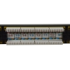 Patch panel 24-port UTP6A 1U 19