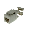 Gniazdo keystone RJ45 kat.6 nieekranowane zaciskan
