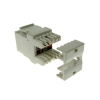 Gniazdo keystone RJ45 kat.6 nieekranowane zaciskan