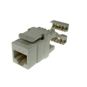 Gniazdo keystone RJ45 kat.6 nieekranowane zaciskan