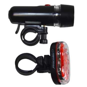 Lampa rowerowa LED zestaw przód+ tył II