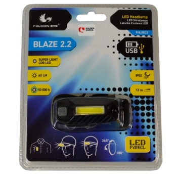 Latarka czołowa z akumulatorem Falcon Eye Blaze 2.