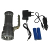 Latarka ręczna aluminium CREE XM-L T6 9W 800lm + ł