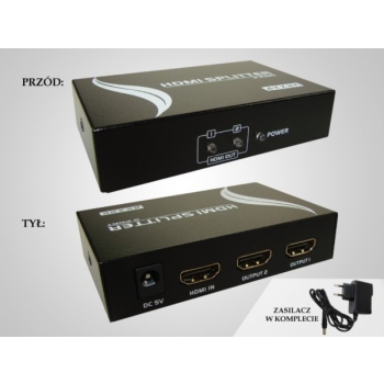 Rozgałęźnik HDMI 1/2 MRS Professional hdmi 1.4