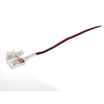 Złączka led  8mm 3528 na kablu jednostronna samoza