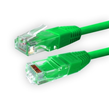 Kabel patchcord UTP6  5,0m zielony -