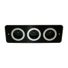 Media port Cova  3*230V  czarny