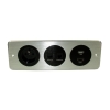 Media port Cova  1*230V 1*RJ45 1*RJ11 1*USB 1*HDMI