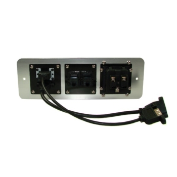 Media port Cova  1*230V 1*RJ45 1*RJ11 1*USB 1*HDMI