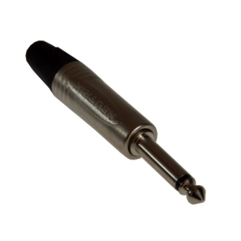 Wtyk Jack 6,3 mono NEUTRIK NP2X metal na kabel