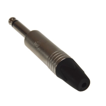 Wtyk Jack 6,3 mono NEUTRIK NP2X metal na kabel