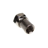 Wtyk F RG6 18mm z uszczelką