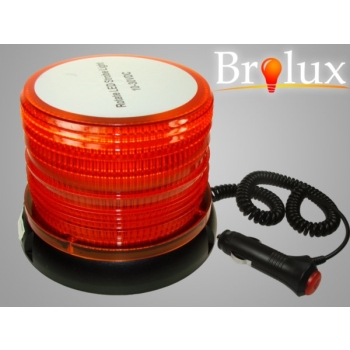 Lampa ostrzegawcza pomarańczowa 15W 10-30V 72 LED