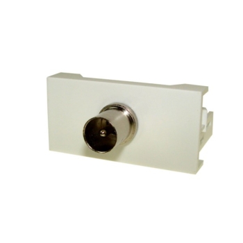 Adapter Mosaic 22,5x45 Wtyk antenowy TV