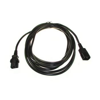 Kabel zasilający C14 - C13  5,0m czarny