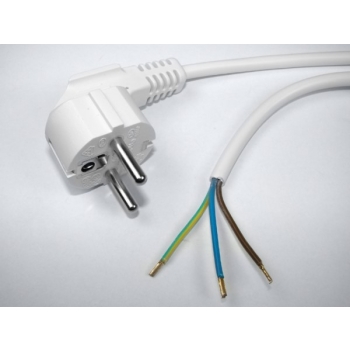 Kabel zasilający montażowy z wtykiem kątowym 4,0m