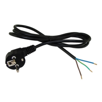 Kabel zasilający montażowy z wtykiem kątowym 1,5m
