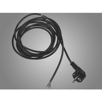 Kabel zasilający montażowy z wtykiem kątowym 5m cz
