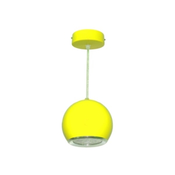 Lampa wisząca Tane led power  7W żółta DW