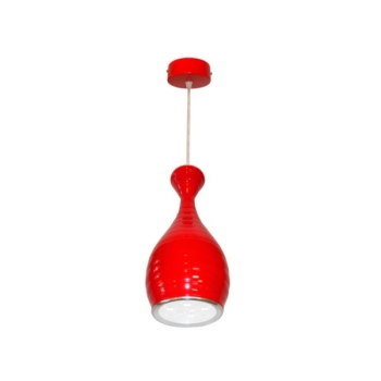 Lampa wisząca Uma led power  9W czerwona DW
