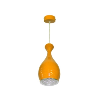 Lampa wisząca Uma led power  9W pomarańczowa DW