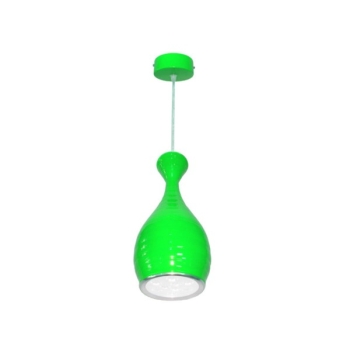 Lampa wisząca Uma led power  9W zielona DW