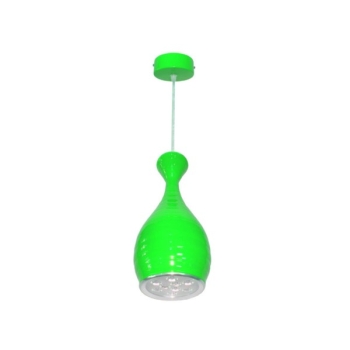 Lampa wisząca Uma led power  9W zielona DW