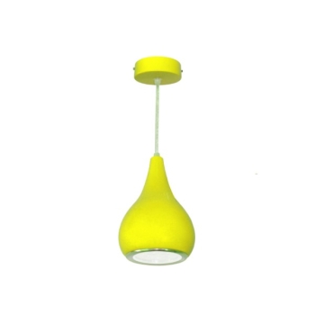 Lampa wisząca Vidar led power  5W żółta DW